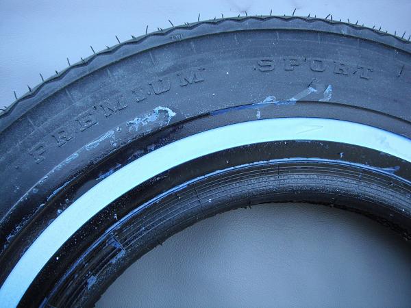 Coker CLASSIC Tires PREMIUM SPORTS 5.20-14 4PLYホワイトリボン