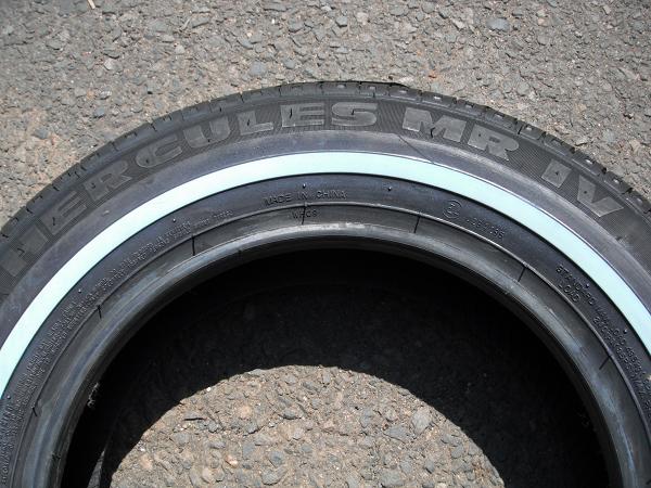 HERCULES MR Ⅳ 155/80R13 ホワイトリボンタイヤ